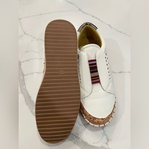 BRAND NEW CUTE CORK/WHITE SHOES